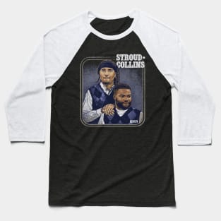 C.J. Stroud & Nico Collins Houston Step Brothers Baseball T-Shirt